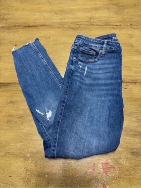 Old Navy Women's Rockstar Super Skinny Distressed Skinny Jeans | 12